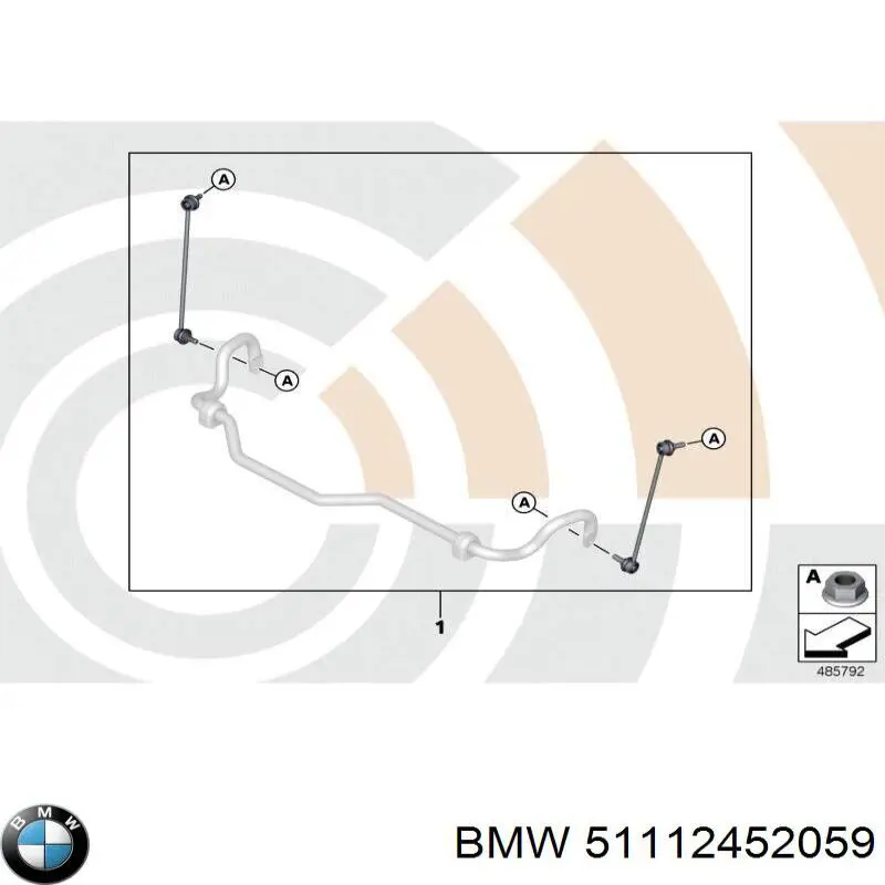  BMW 51112452059 цена, от 32.78 USD