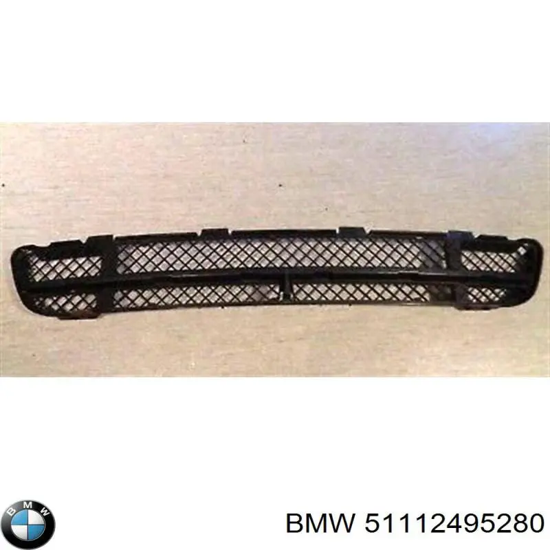 Решетка бампера переднего центральная BMW 51112495280 цена, от 76.39 USD