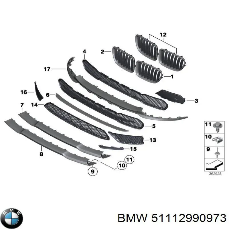  51112990973 BMW