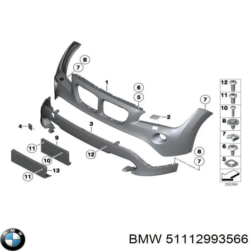 Передний бампер PBM04226BA Signeda