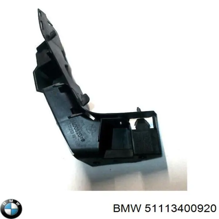 Consola externa direita do pára-choque dianteiro para BMW X3 (E83)