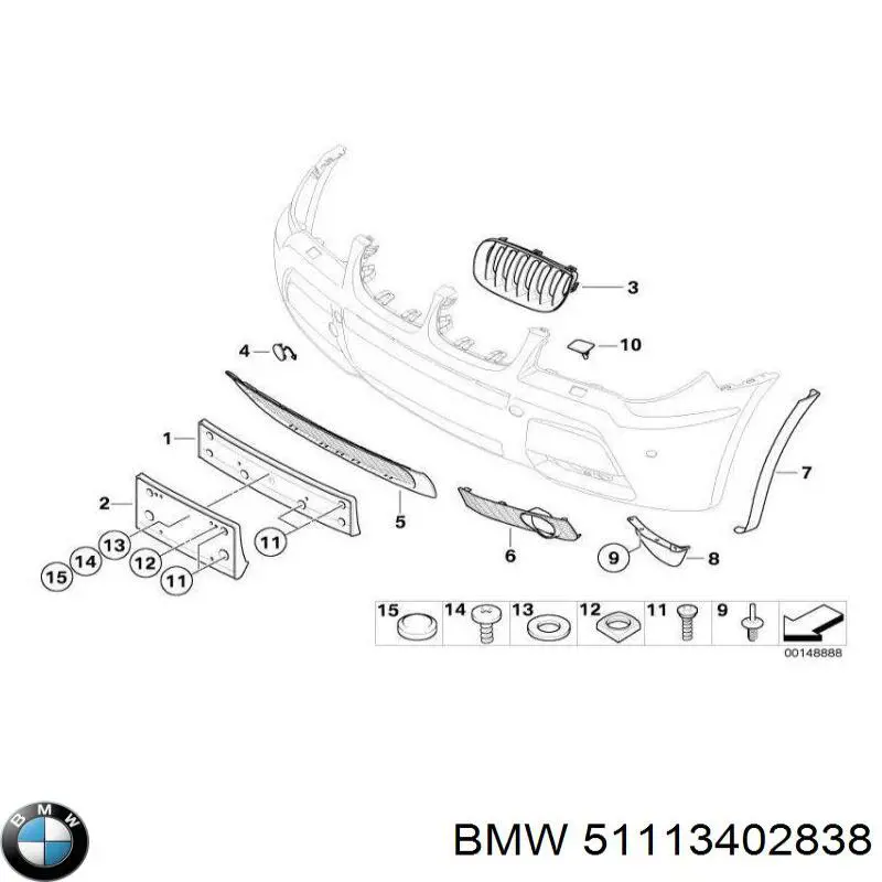  51113402838 BMW