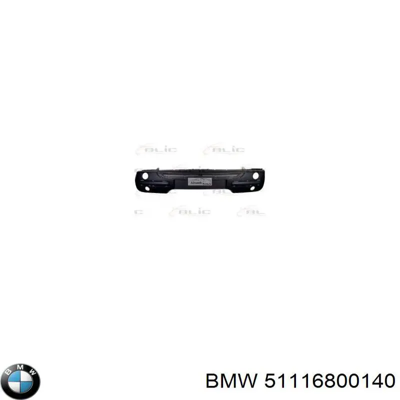 51116800140 BMW передний бампер