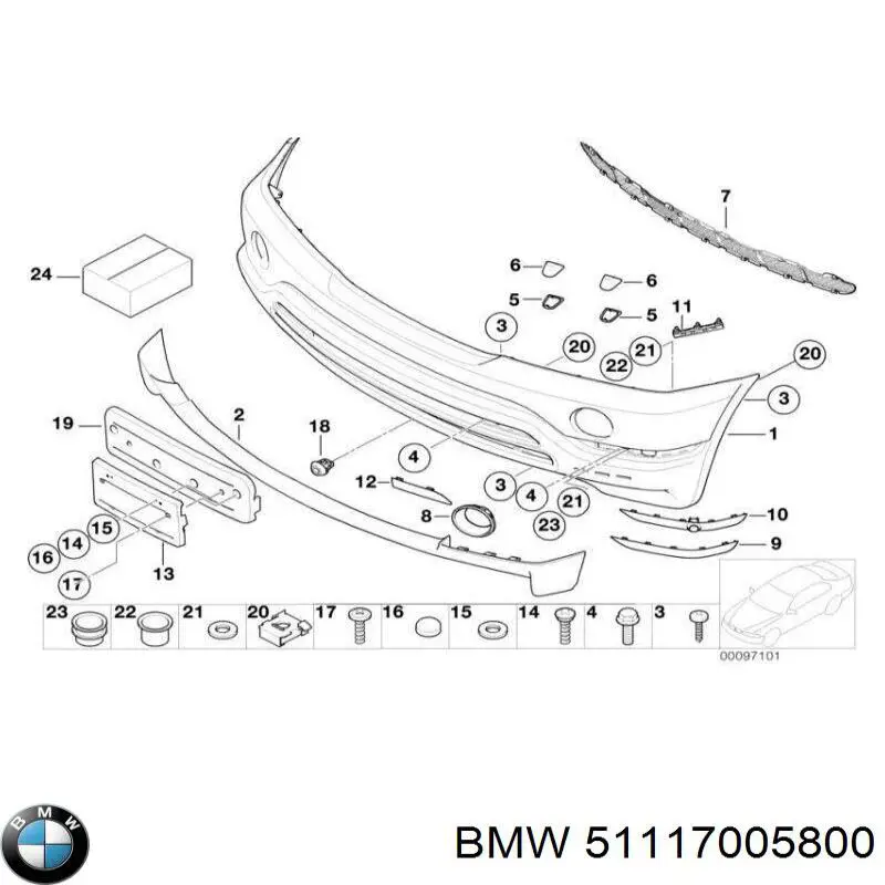  51117005800 BMW