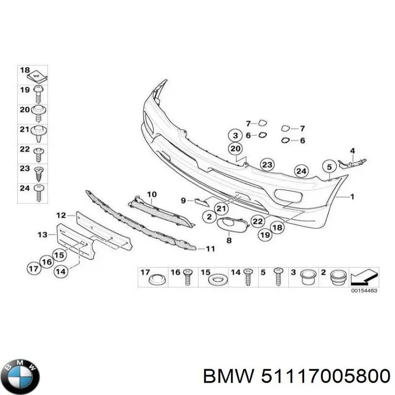  BMW 51117005800 цена, от 32.91 USD