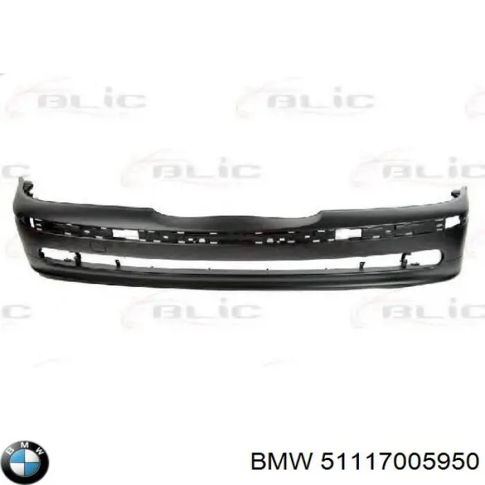 Передний бампер BM04012BAV TYG