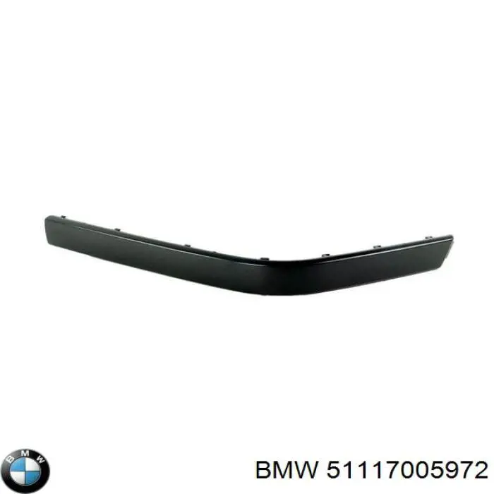 Молдинг переднего бампера, правый BMW 51117005972