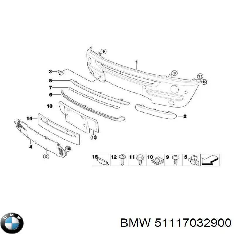 51117032900 BMW 