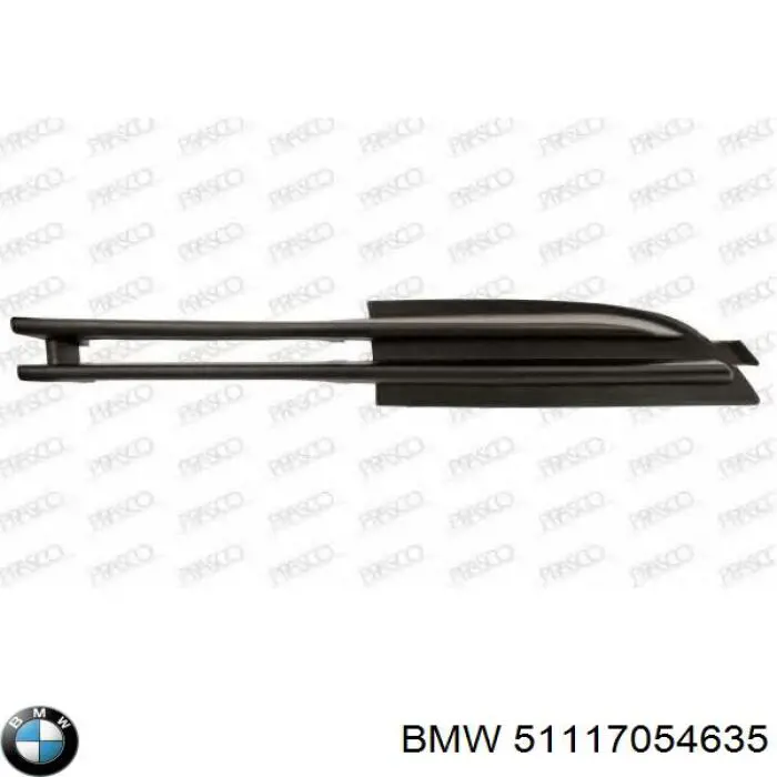 51117054635 BMW Решетка бампера переднего левая