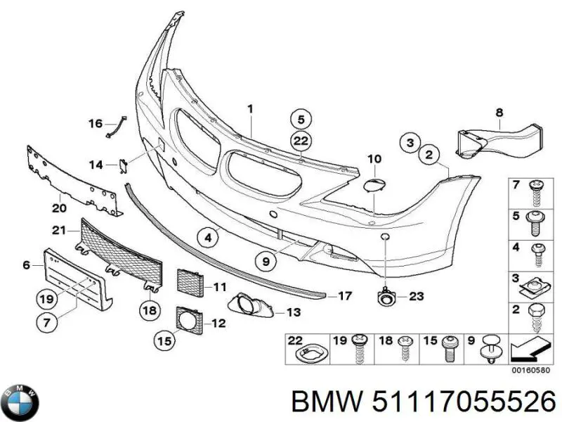  51117055526 BMW