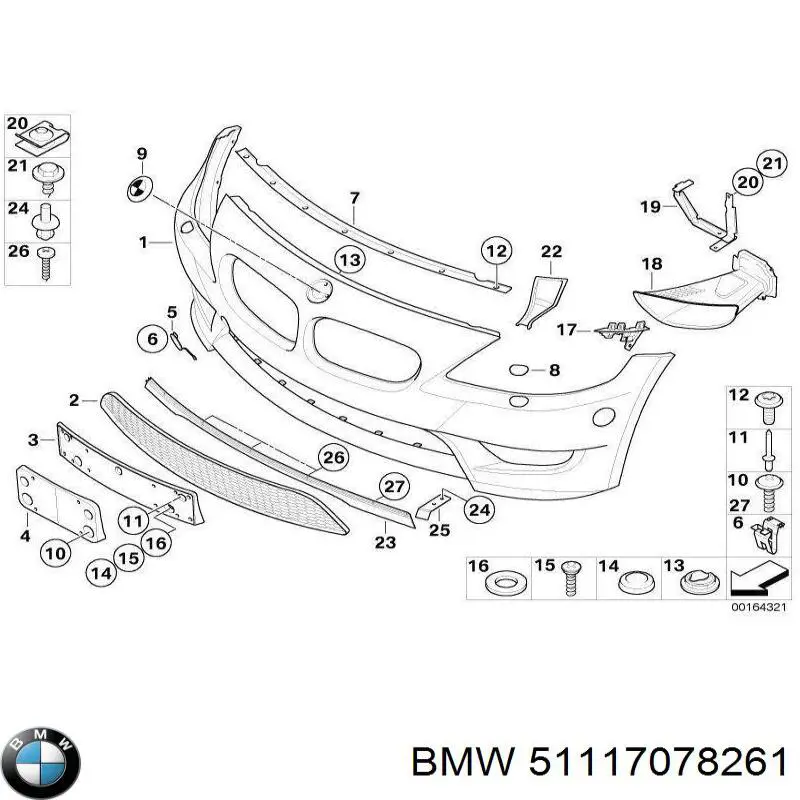 51117078261 BMW