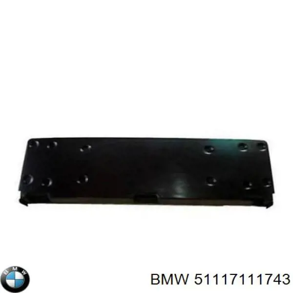 Панель кріплення номерного знака, переднього 51117111743 BMW