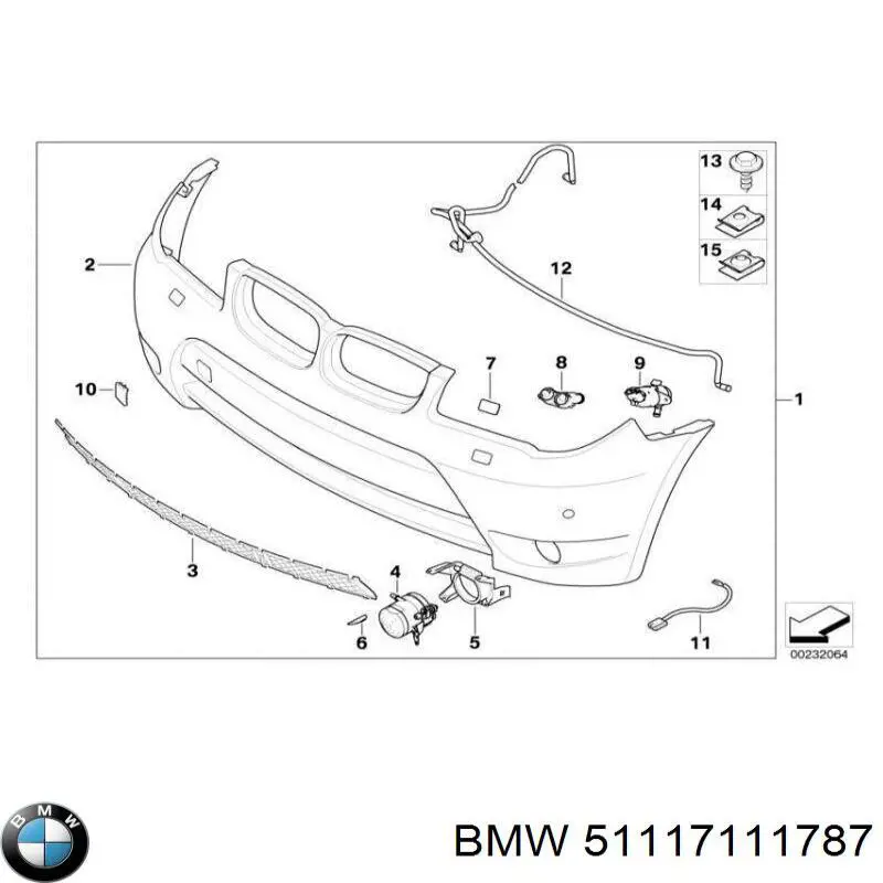 Заглушка буксировочного крюка в передний бампер BMW 51117111787 цена, от 8.28 USD