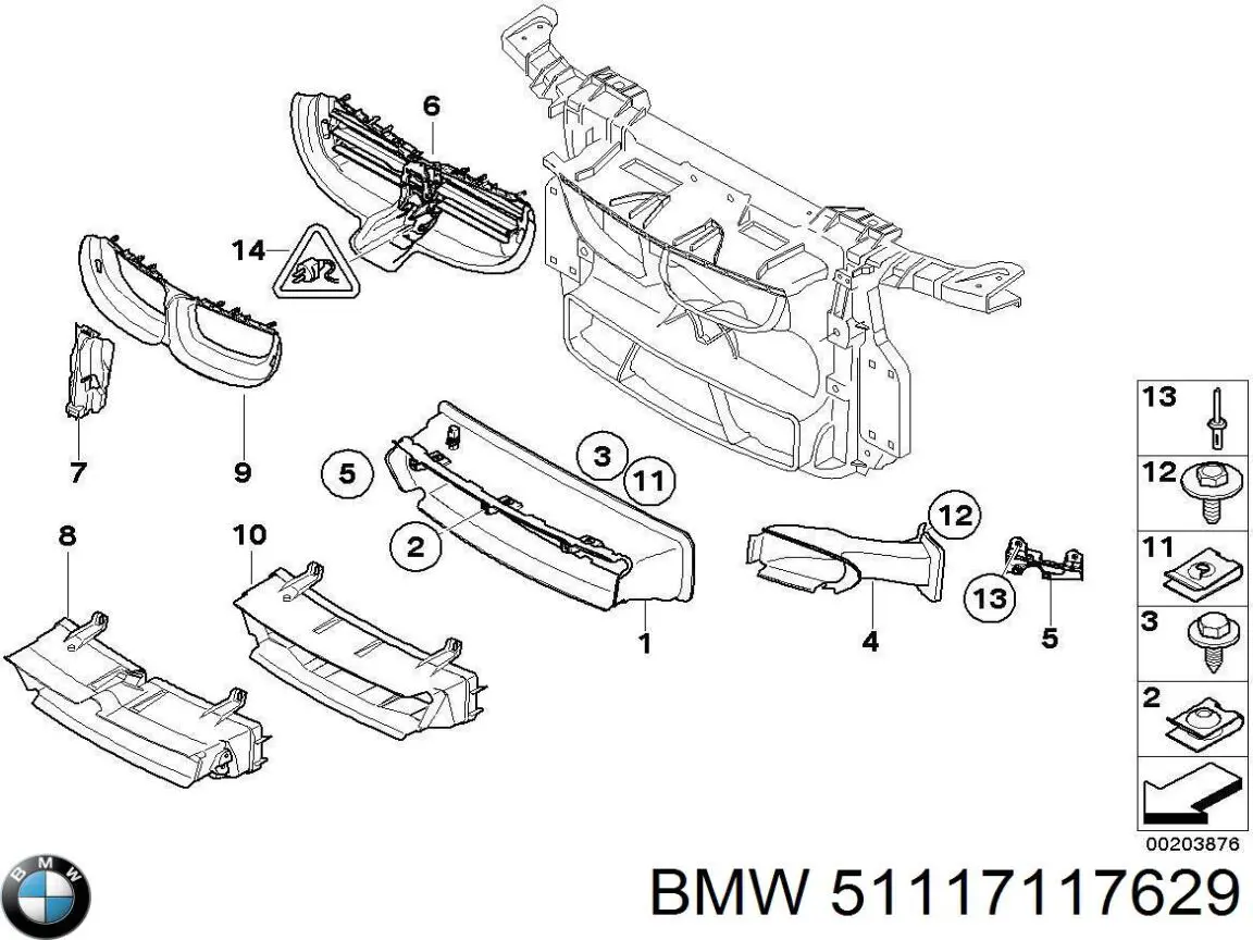  51117117629 BMW