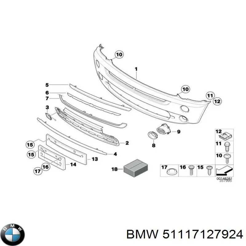 Бампер на авто BMW 7127924 цена, от 119.61 USD