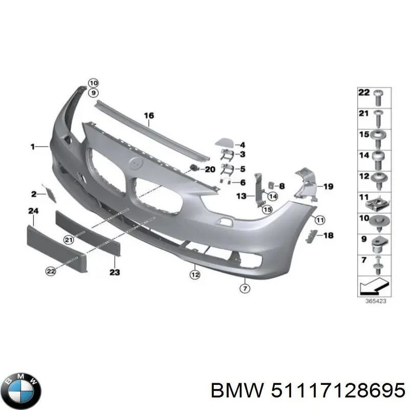  51117128695 BMW