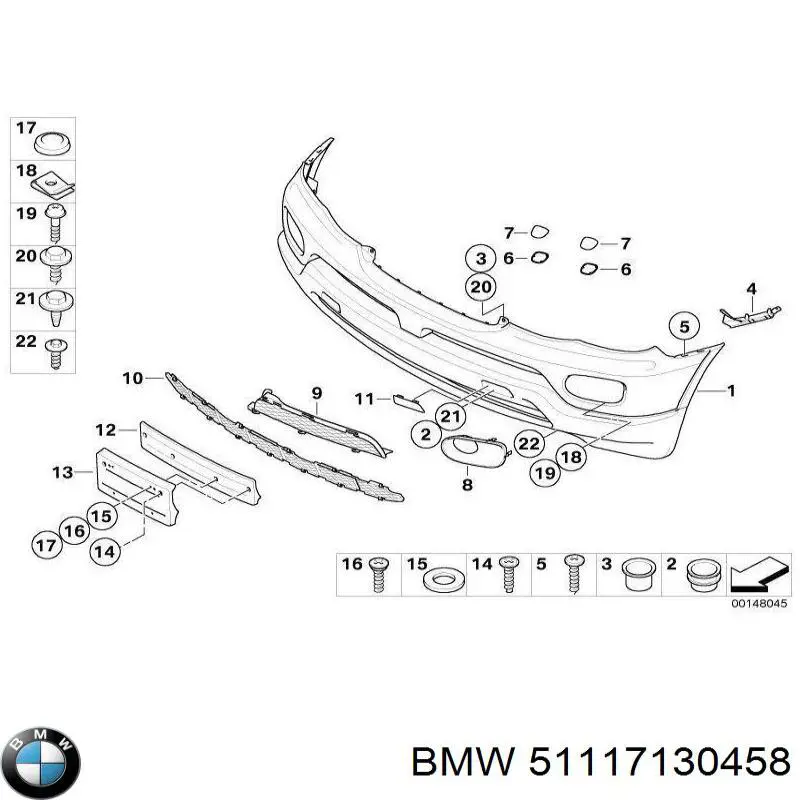  51117130458 BMW