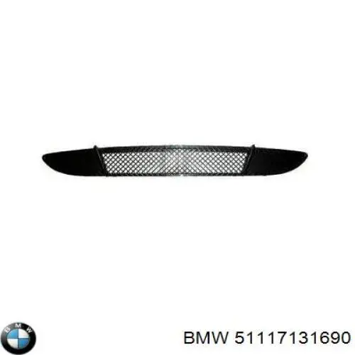 Решетка бампера на BMW 1 E81, E87