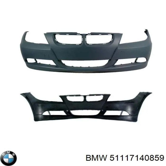 51117140859 BMW Бампер передний в сборе