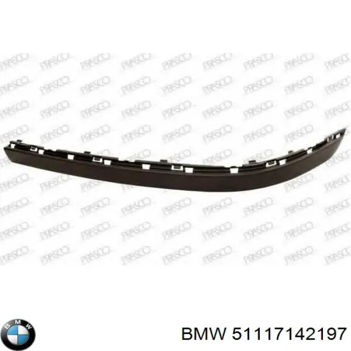 Молдинг бампера переднего, левый 4max 5703050076921BP цена, от 29.12 USD