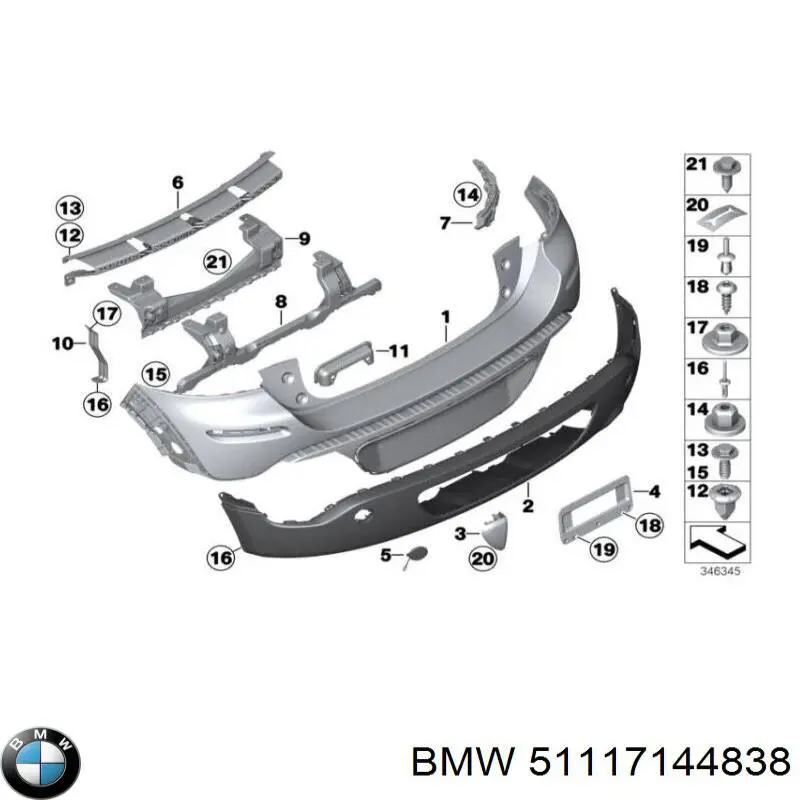 51117144838 BMW 