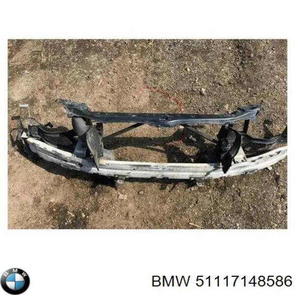 51117148586 BMW кронштейн бампера переднего