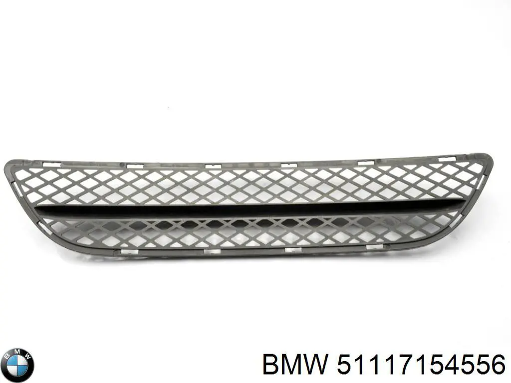 51117154556 BMW решетка бампера переднего правая