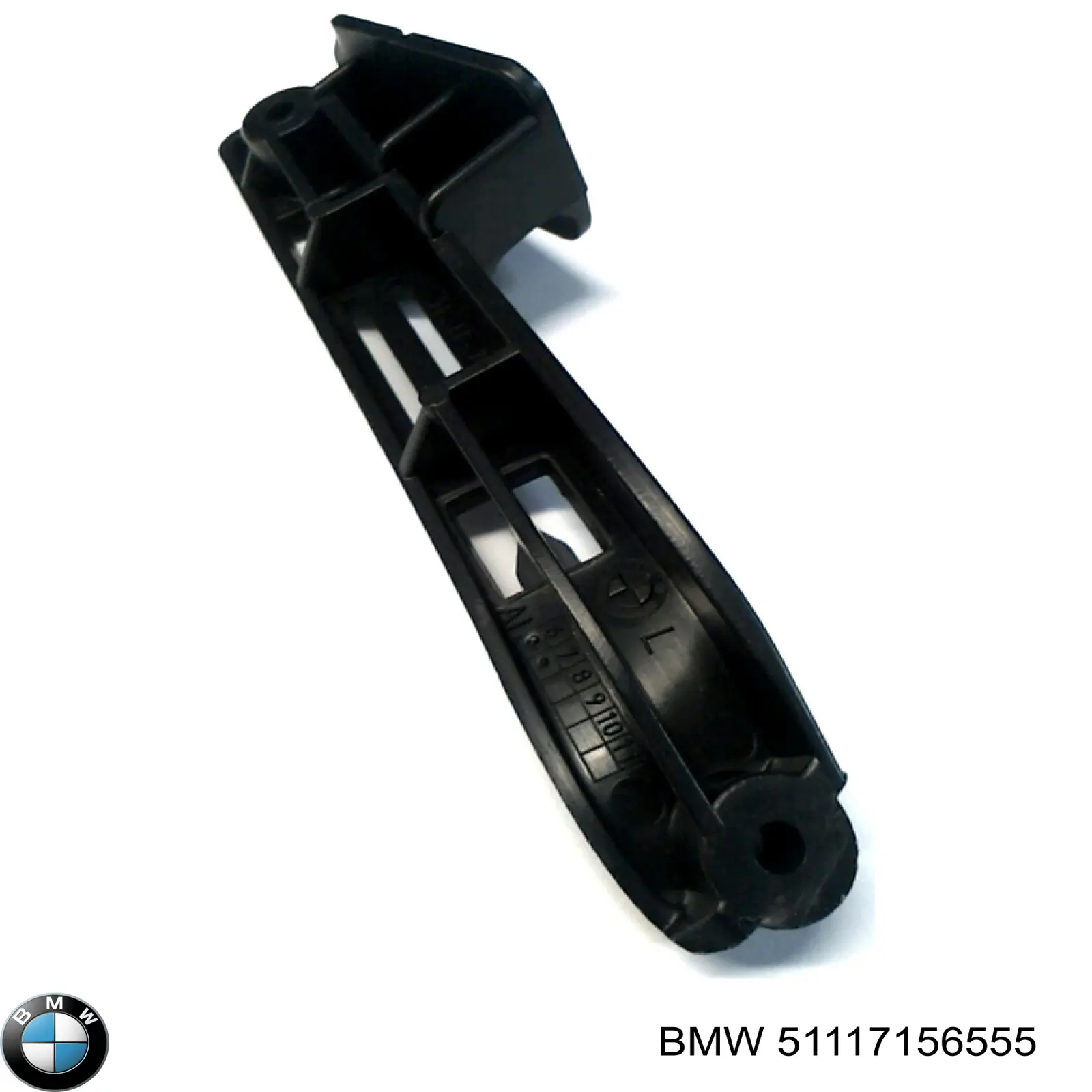 Купить 51117156555 BMW Направляющая переднего бампера левая