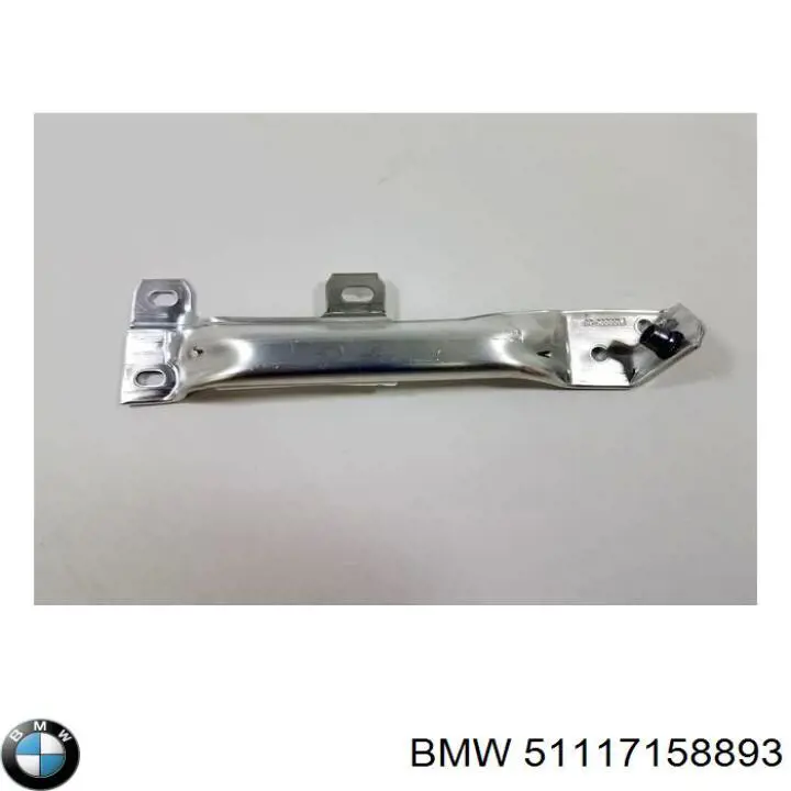 Soporte de parachoques delantero izquierdo 51117158893 BMW