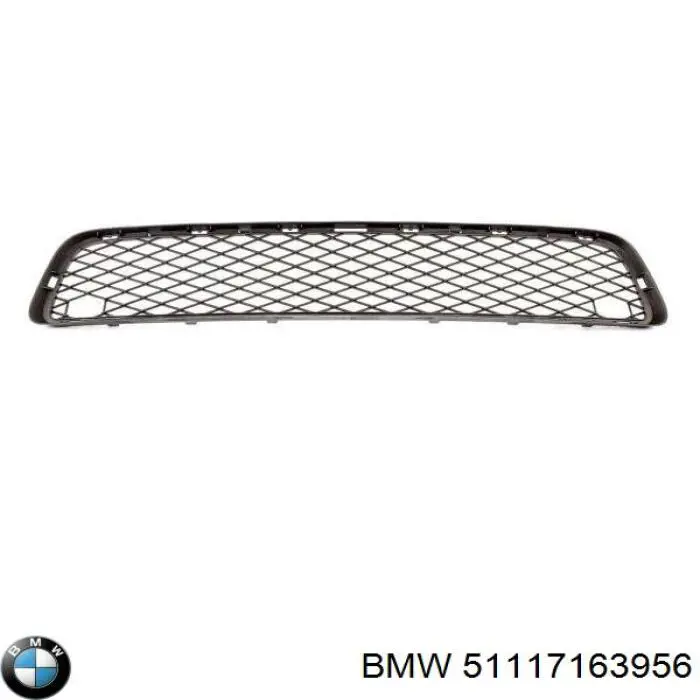 51117163956 BMW решетка бампера переднего центральная
