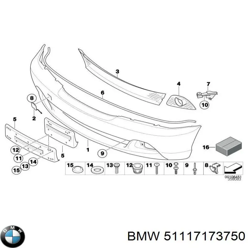Купить 7115194 Autotechteile Заглушка буксировочного крюка