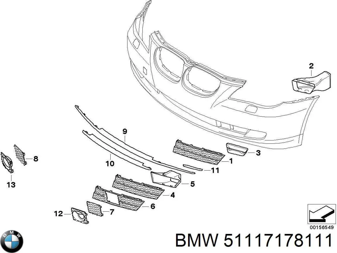  51117178111 BMW