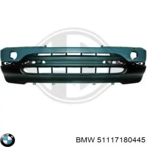 Купить 51117180445 BMW Буфер (бампер) передний
