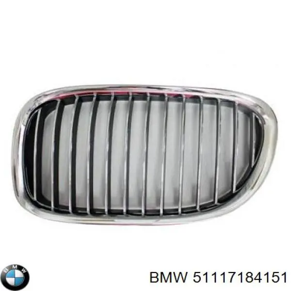Купить 51117184151 BMW Решетка радиатора левая