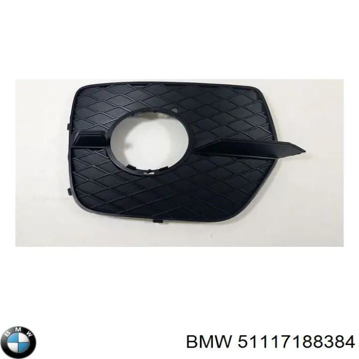 Grelha direita do pára-choque dianteiro para BMW X6 (E72)