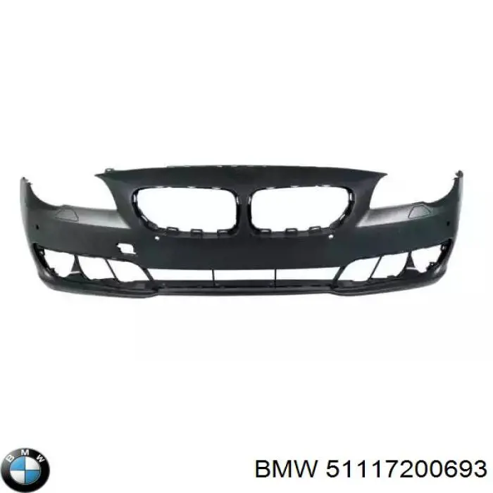 Купить 51117200693 BMW Решетка переднего бампера, центральная