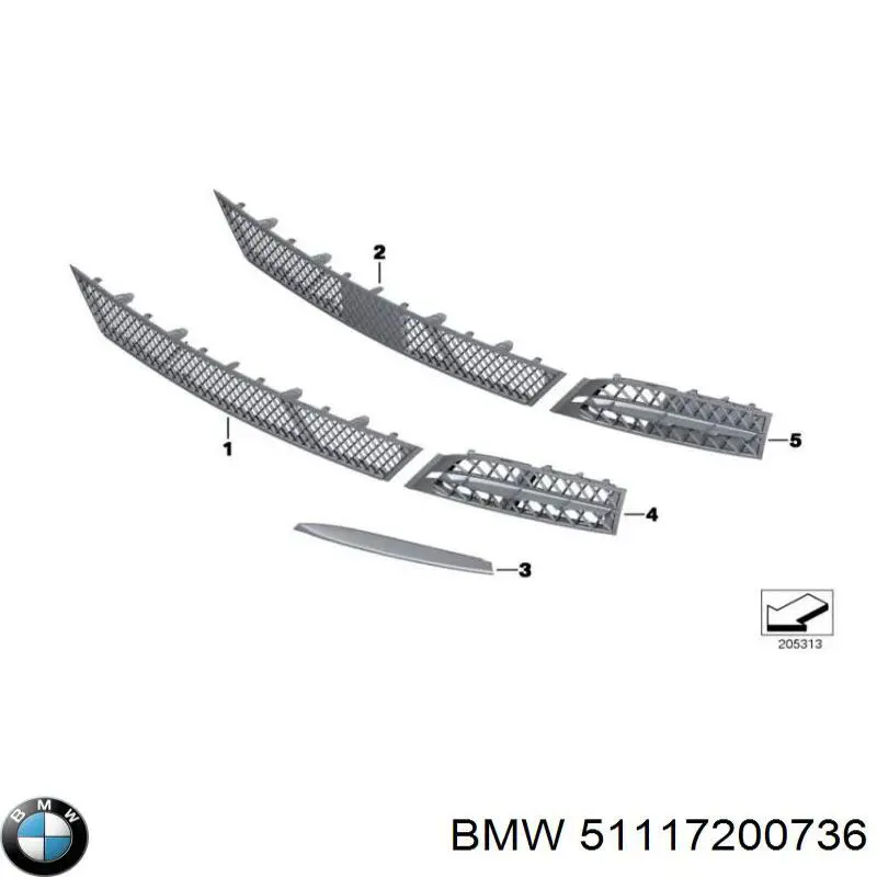51117200736 BMW 
