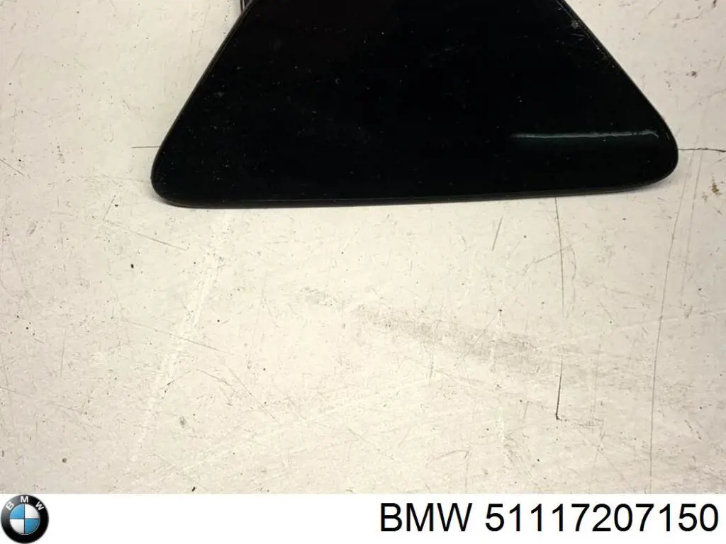 Listón embellecedor/protector, parachoques delantero derecho 51117207150 BMW