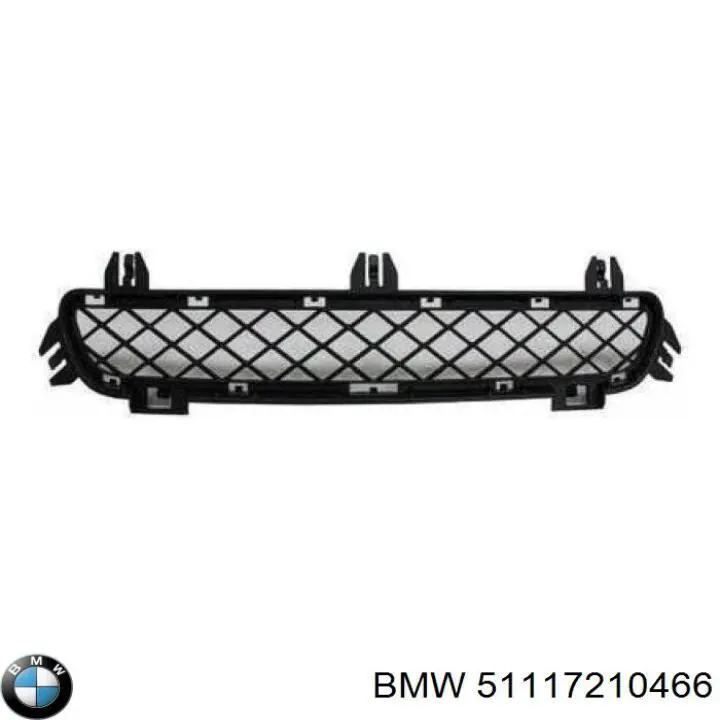 Решетка бампера переднего верхняя 7210466 BMW