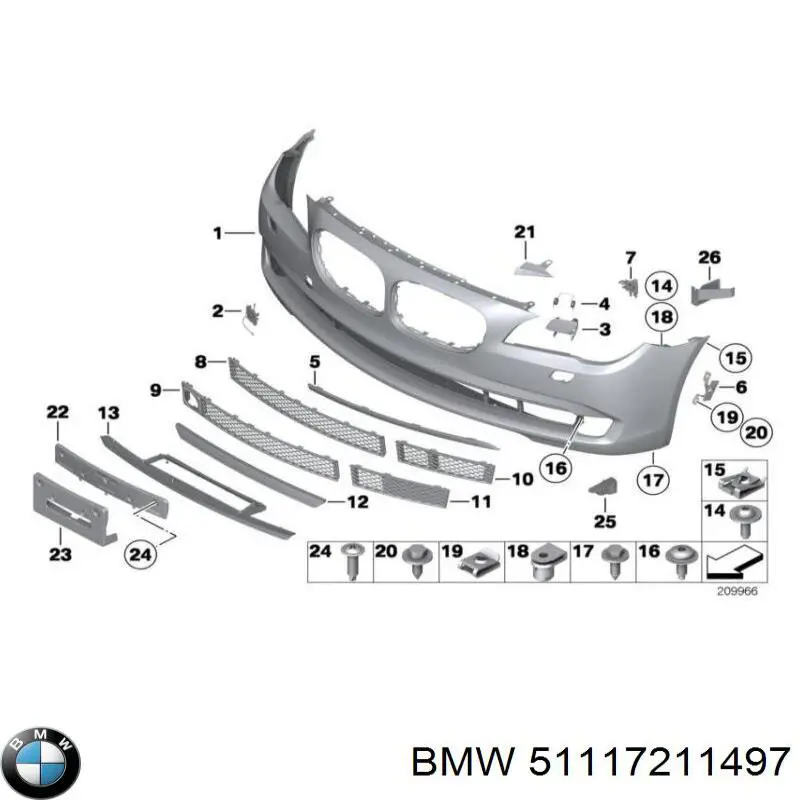  BMW 51117211497 цена, от 4.39 USD