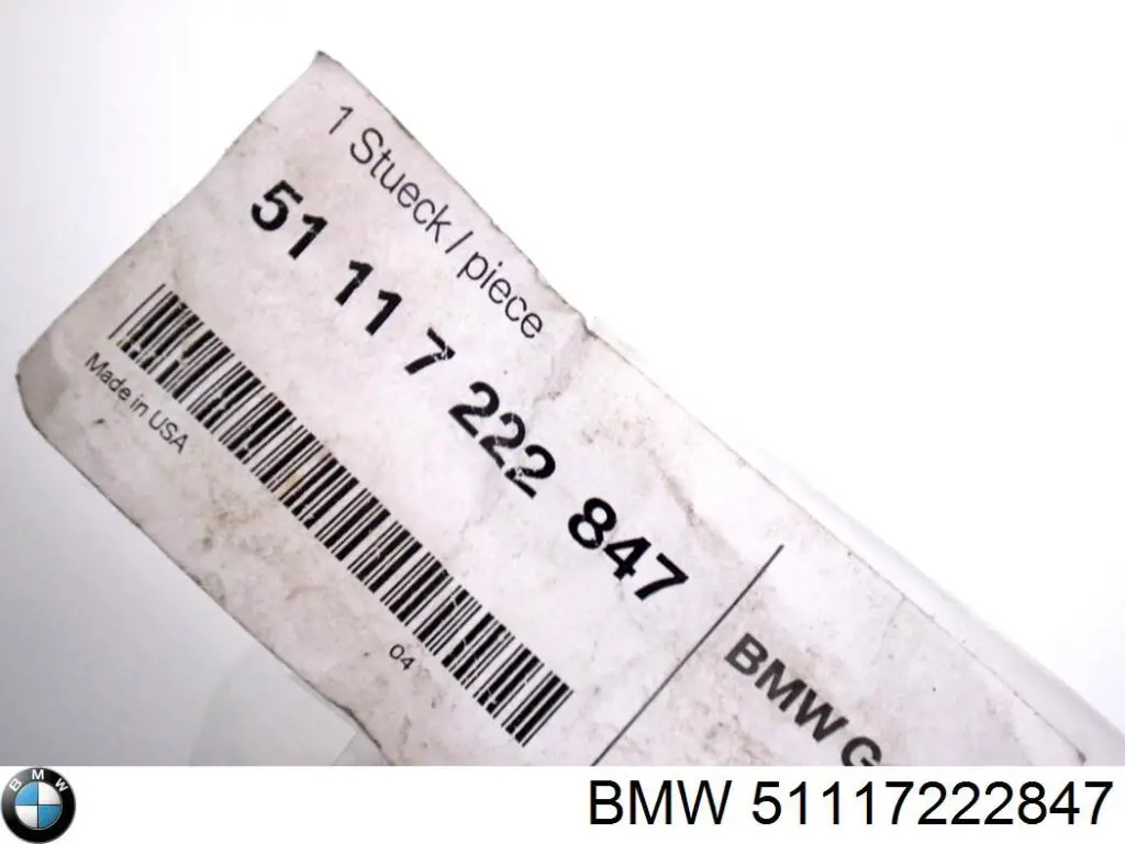 Moldura esquerda de grelha do pára-choque dianteiro para BMW X5 (E70)