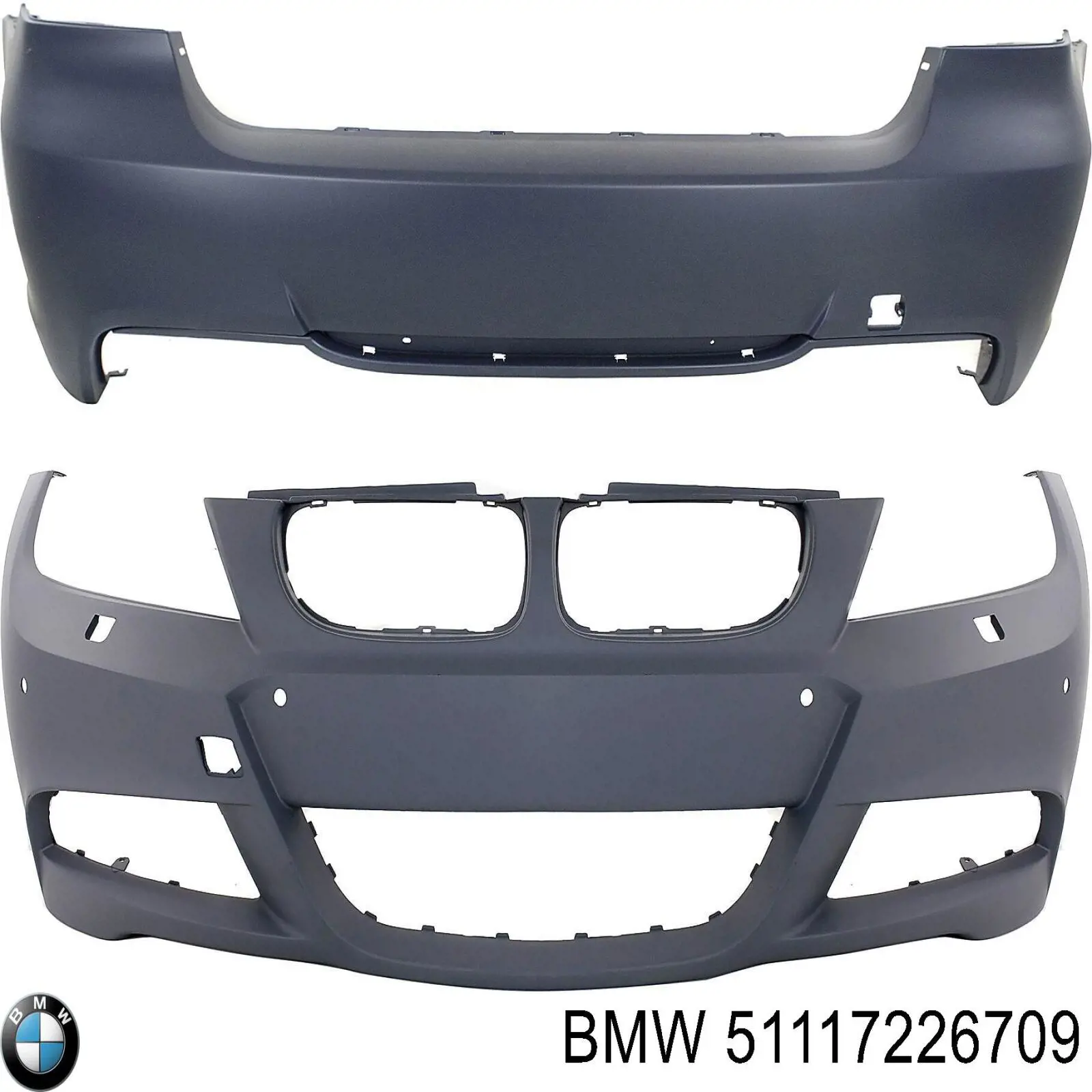 51117226709 BMW pára-choque dianteiro