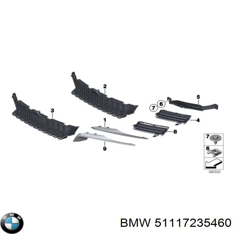  51117235460 BMW