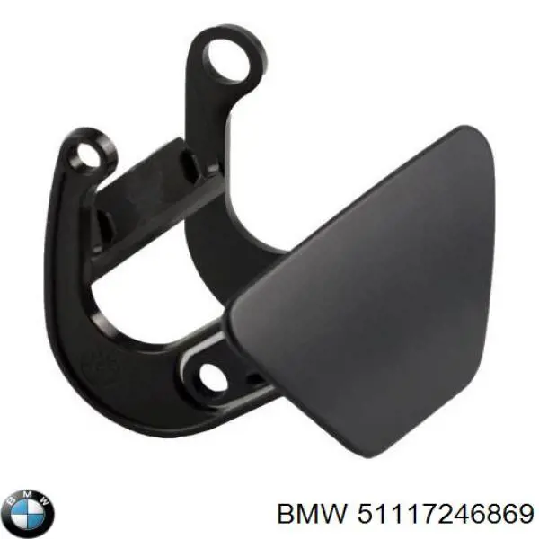 Накладка форсунки омывателя фары передней на BMW 5 (E60) купить.