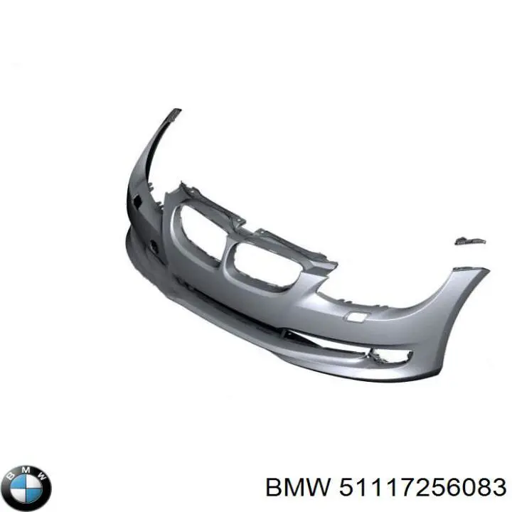 51117256083 BMW Бампер передний в сборе
