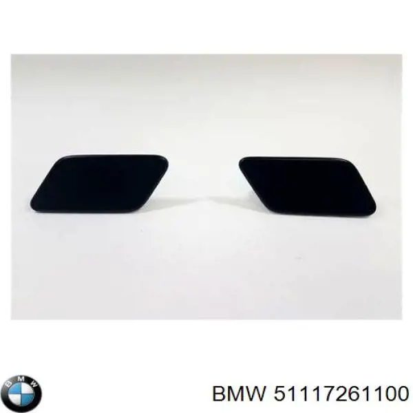 Placa sobreposta do injetor de fluido para lavador da luz dianteira para BMW X3 (F25)