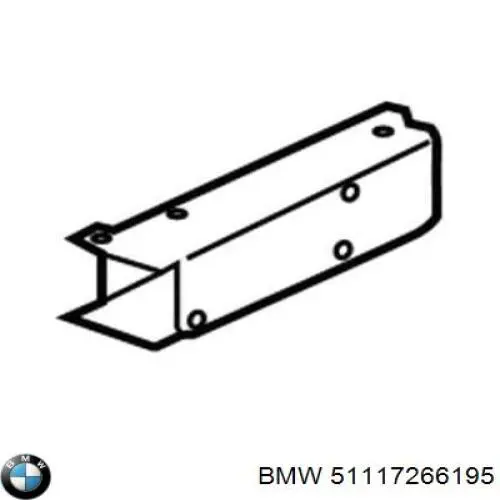 Кронштейн усилителя переднего бампера APBM2218A Amparts