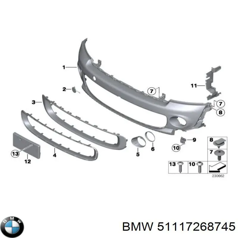  51117268745 BMW