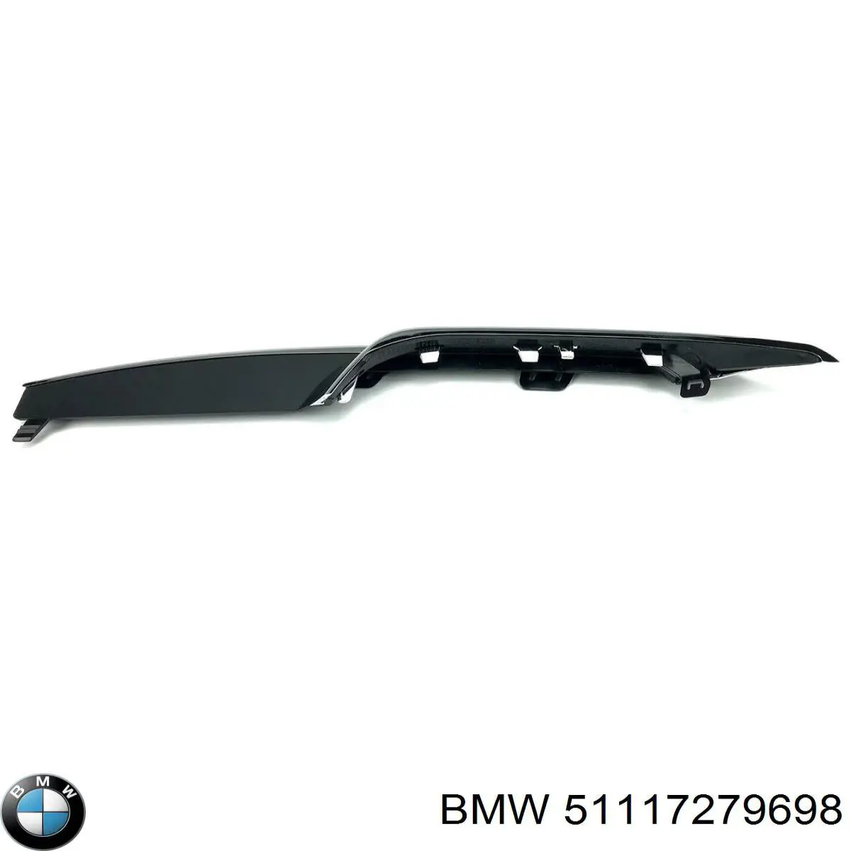  Молдинг решетки бампера переднего правый BMW 3 