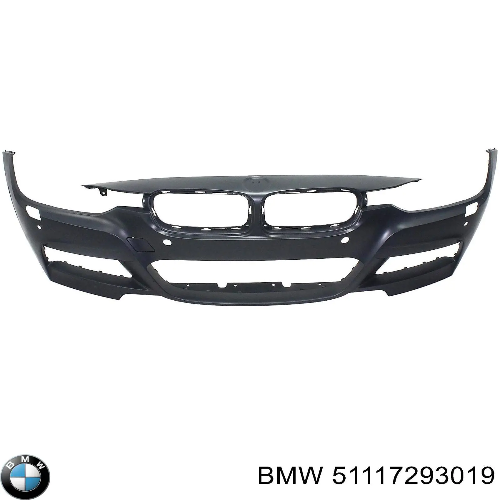 51117293019 BMW pára-choque dianteiro